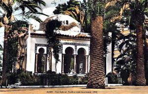 Alger - Parc Galland et Pavillon Mauresque _ 1960